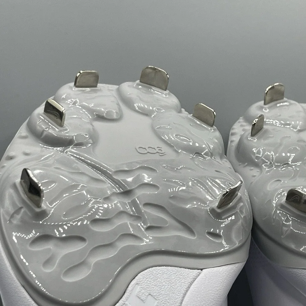 Nike Alpha Huarache Men's 14 Baseball‎ Cleats White Varsity 4 Low DJ6516-100